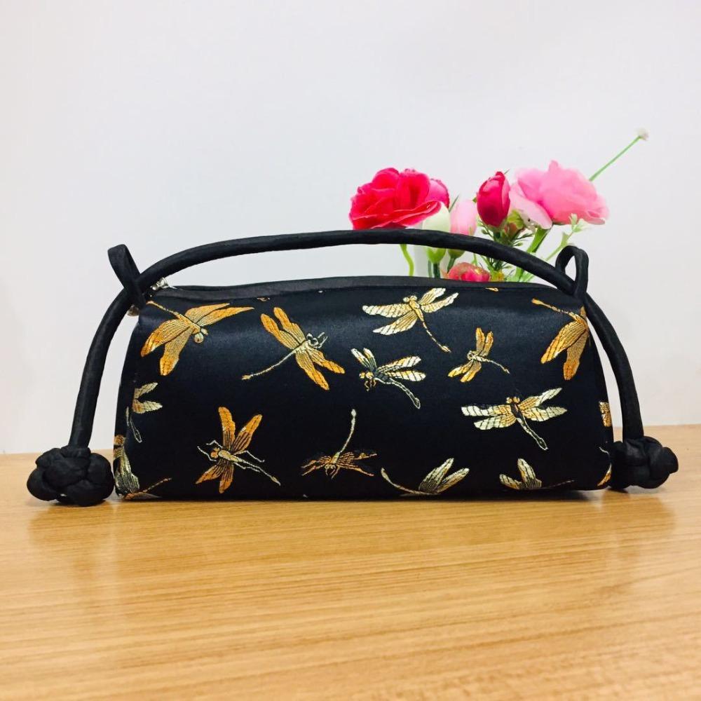 New Silk Embroidered Women Bag Fashion Matching Bride Women Handbag Clutch Bag Women Handbag Cosmetic Bag