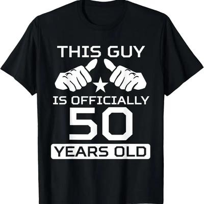 This Guy Is Officially 50 Years Old 50Th Birthday T Shirt
