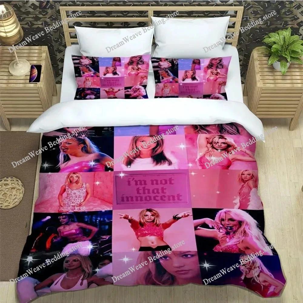 Britney Spears Bedding Set Duvet Cover 3d Bedding Fashion Design Decoration King Duvet Cover Set Double Bed Set Bedding Sets9639