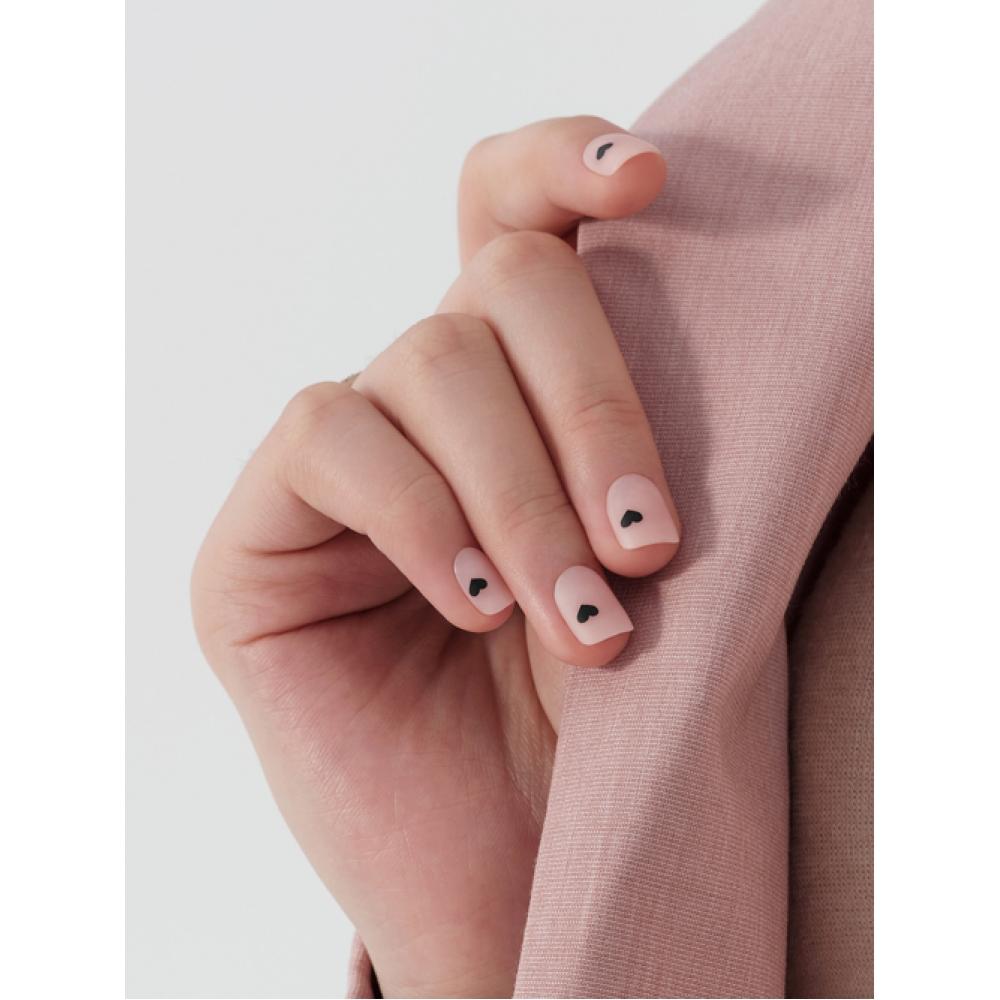 Muzmak Многоразовый Наконечник для Ногтей Зажим-Сердечко Короткий Квадратный NONE