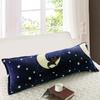 Flannel Double Pillowcase Winter Warm Coral Fleece Long Pillow Case