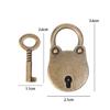 Vintage Mini Kłódka z Głową Misia Metal Stopowy Zamki na Klucze Torby na Biżuterię Pudełko do Przechowywania Bagaż Dziennik Książka Okucia Akcesoria do Zamków