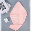 Gorro de Baño para Mujer de Secado Rápido Super Absorbente con Bordado Lindo