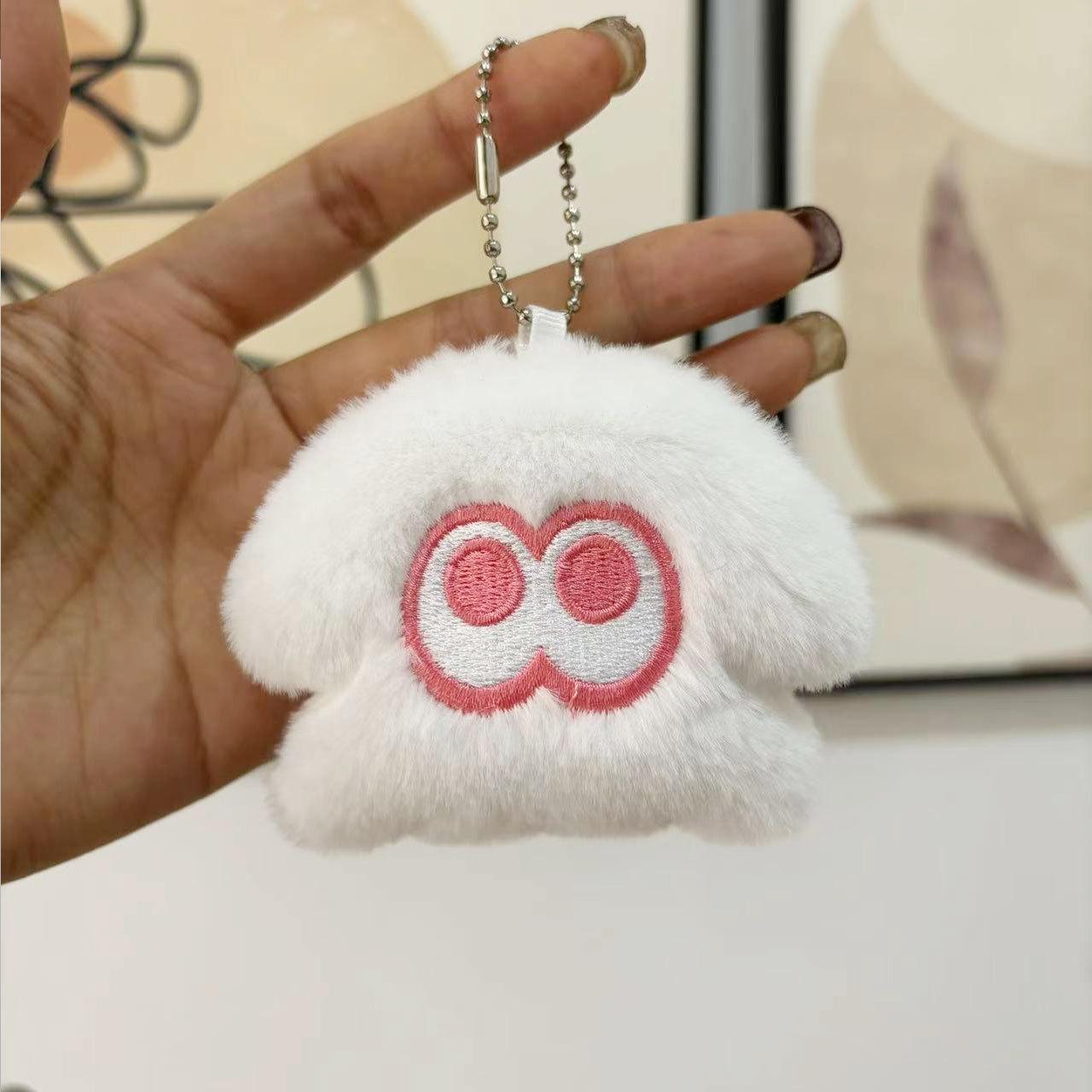 

Плюшевый кальмар Милый монстр Брелок Очаровательная мягкая игрушка Шарм для сумки 8 см Pink Bead