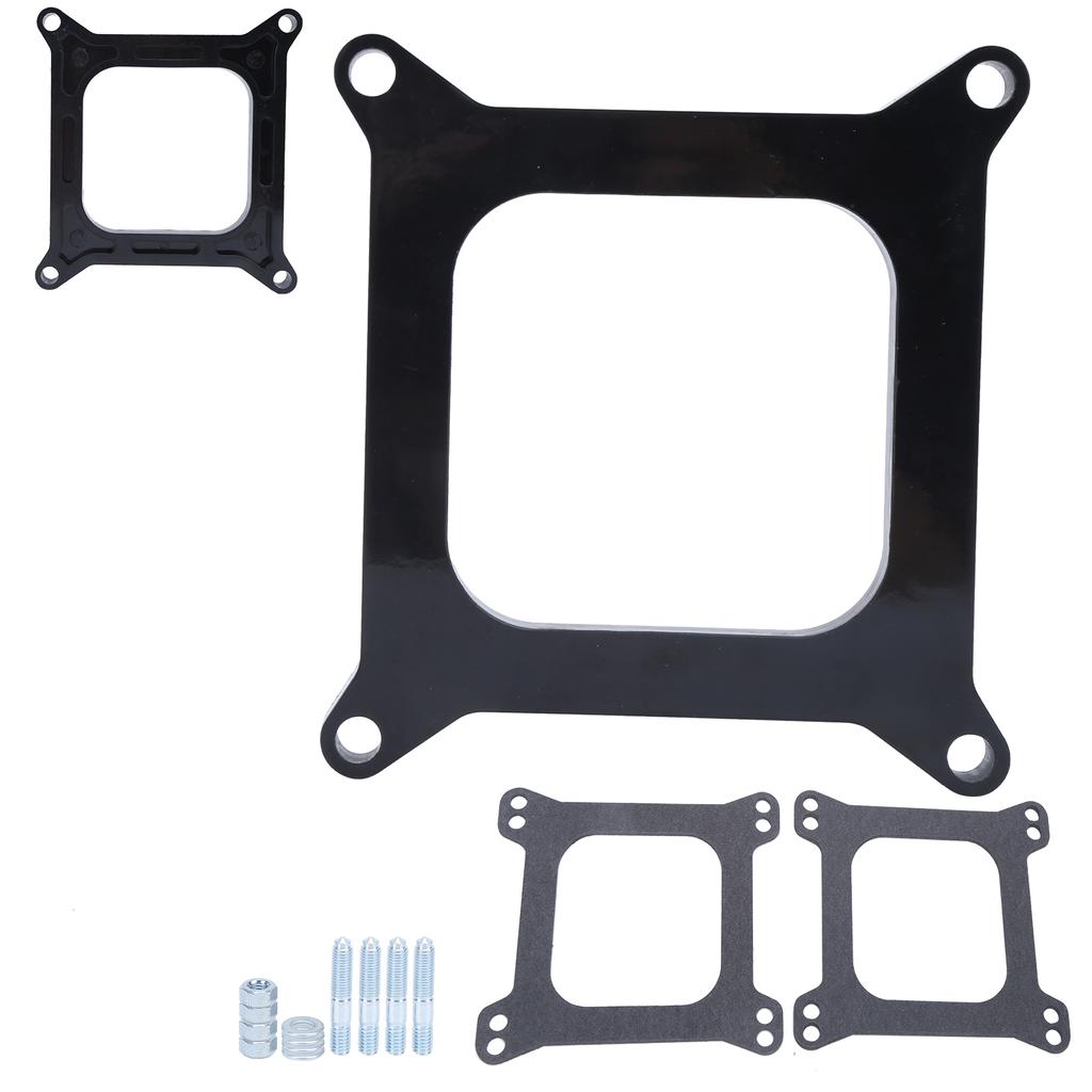 1 2in Phenolic Carburetor Spacer Open Center Style Replacement for Holley 4150 4160 Square Bore Carb