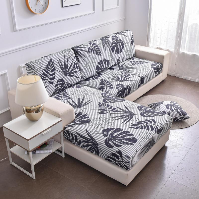 

1Pcs Print Sofa Cushion Cover Elastic Protector Sofa Cover Personality Slipcover Matching Washable Couch Cover S