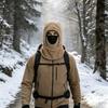 Waterproof Balaclava Hat Solid Color Face Neck Warmer Unisex Face Mask  Winter