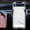 Kreatywny kreskówkowy uchwyt na telefon do samochodu - Mocowanie z klipsem do kratki nawiewu ze stojakiem do nawigacji GPS do wnętrza samochodu