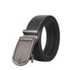 Men's Genuine Leather Automatic Buckle Belt - High-End Business & Casual Style