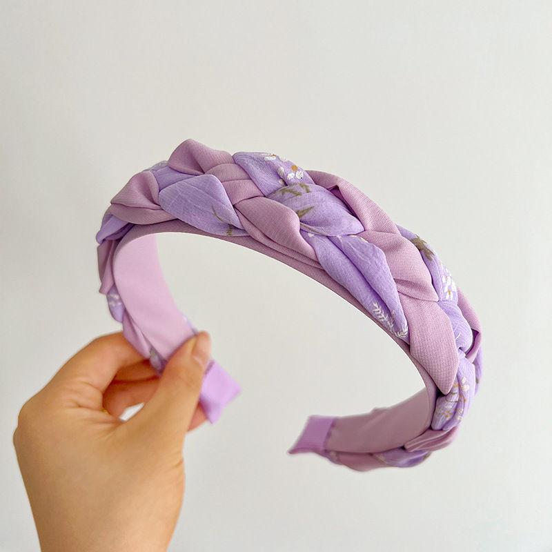 Hair Accessories Hairpin Women Headdress Sweet Pleated Fashion Headband for