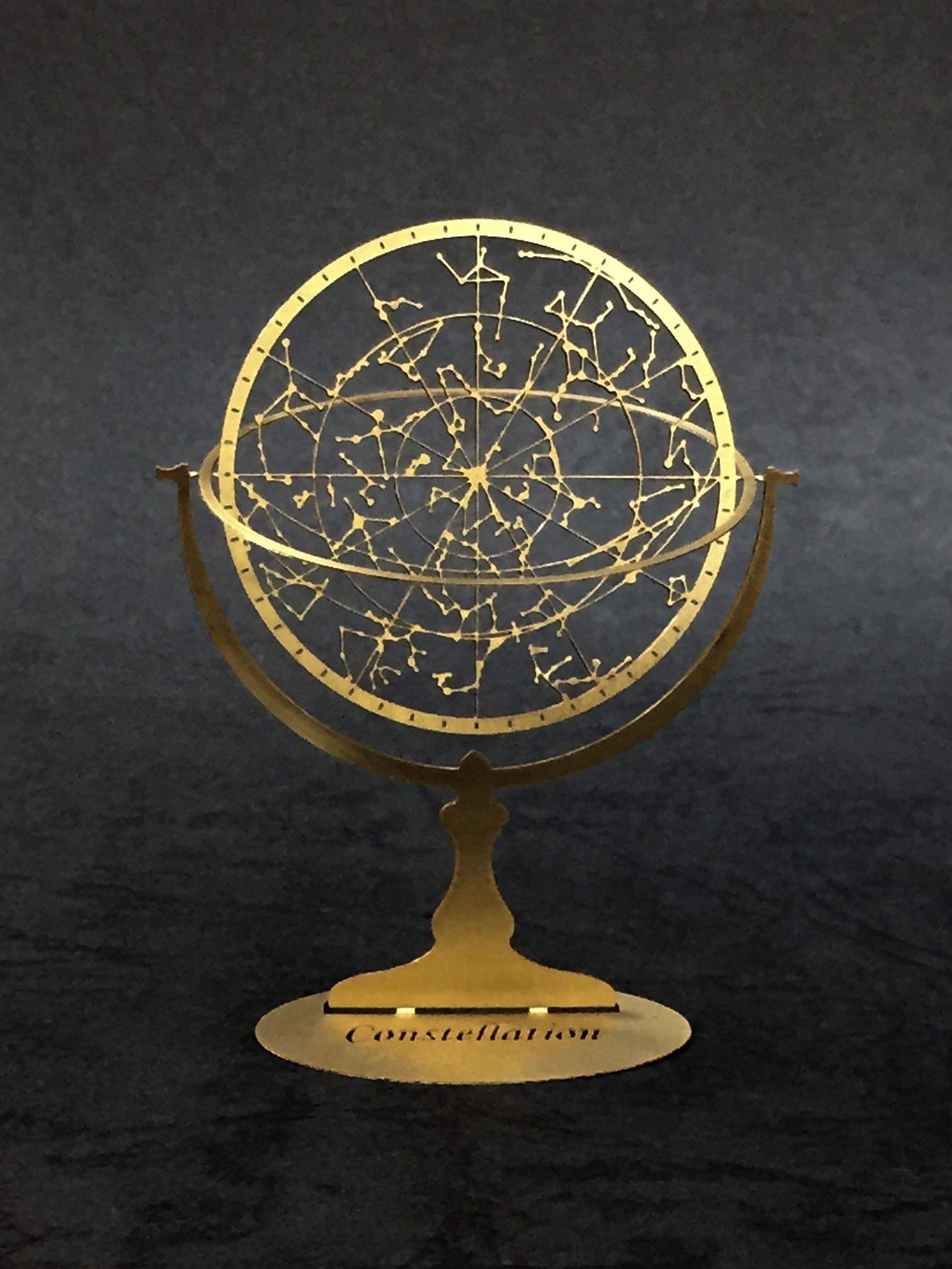 

Manufacturing room Summer constellation celestial globe Gold 65mm x 48mm x 41mm TD1 (all sky) -Constellation-