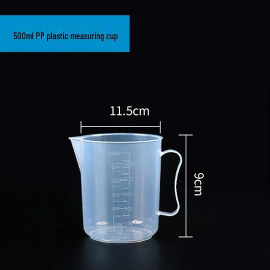 Plastikowy cylinder miarowy 1000 ml / 5000 ml ze skalą do sklepu z herbatą mleczną i do użytku domowego