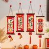 1 Pair Scroll Spring Festival Couplet 2026 Horse Year Door Hanging  Traditional Festival