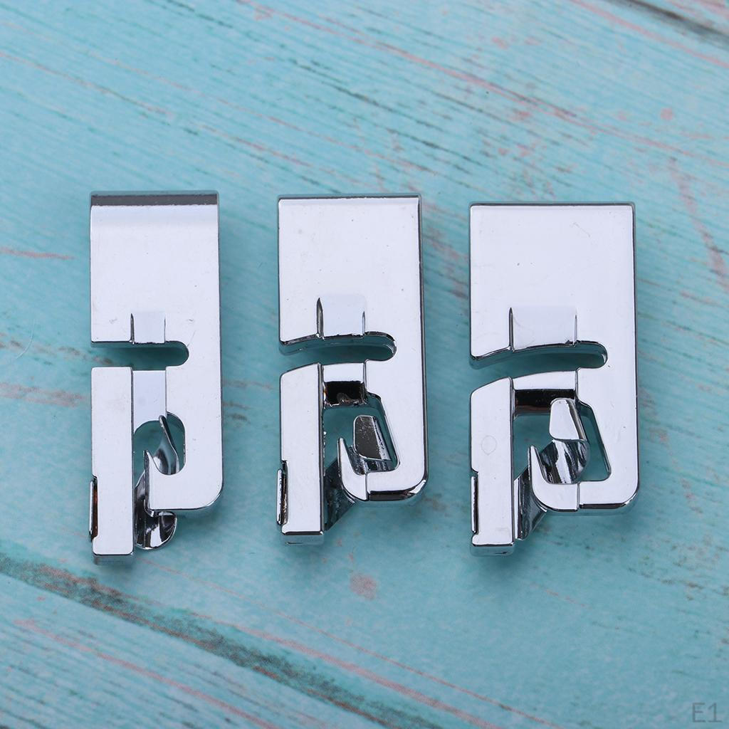 3x Sewing Machine Presser Foot
