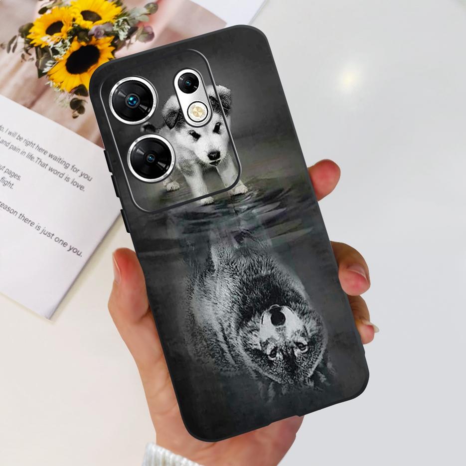 For Infinix Zero 30 4G Case X6731B Cute Cat Butterfly Cover Soft Silicone TPU Phone Case For Infinix Zero 30 5G Zero30 4G Fundas
