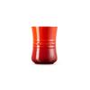 Le Creuset Utensil Clock, Small, Cherry Red, Kitchen Utensil Holder [Official Japanese Product]