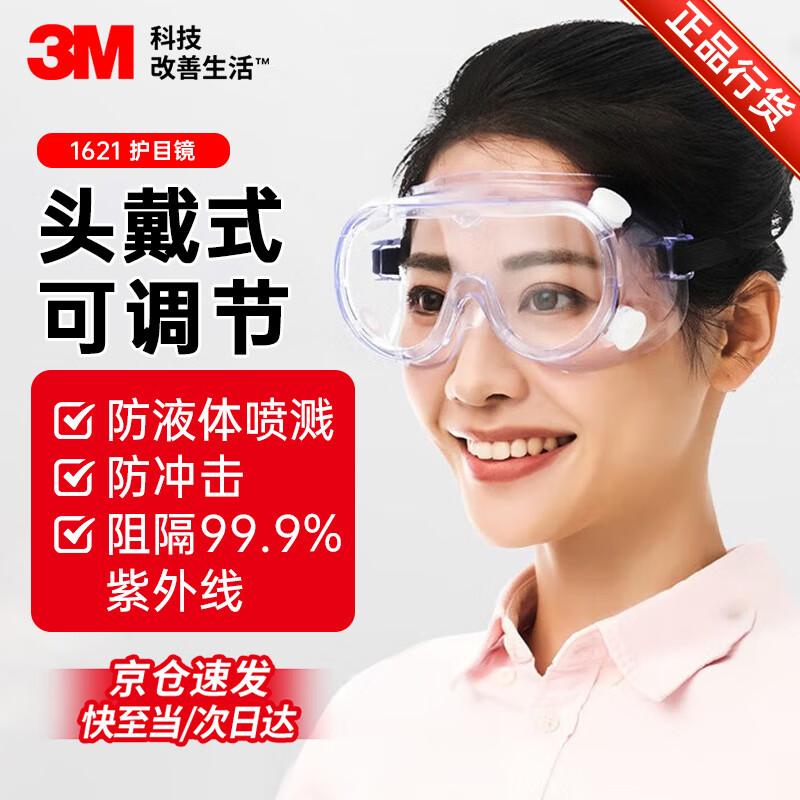 3M 1621 Anti-Fog Safety Goggles Standard