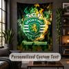 Wall Tapestry Sporting CP Print Custom Name Text Wall Hanging Home Decor