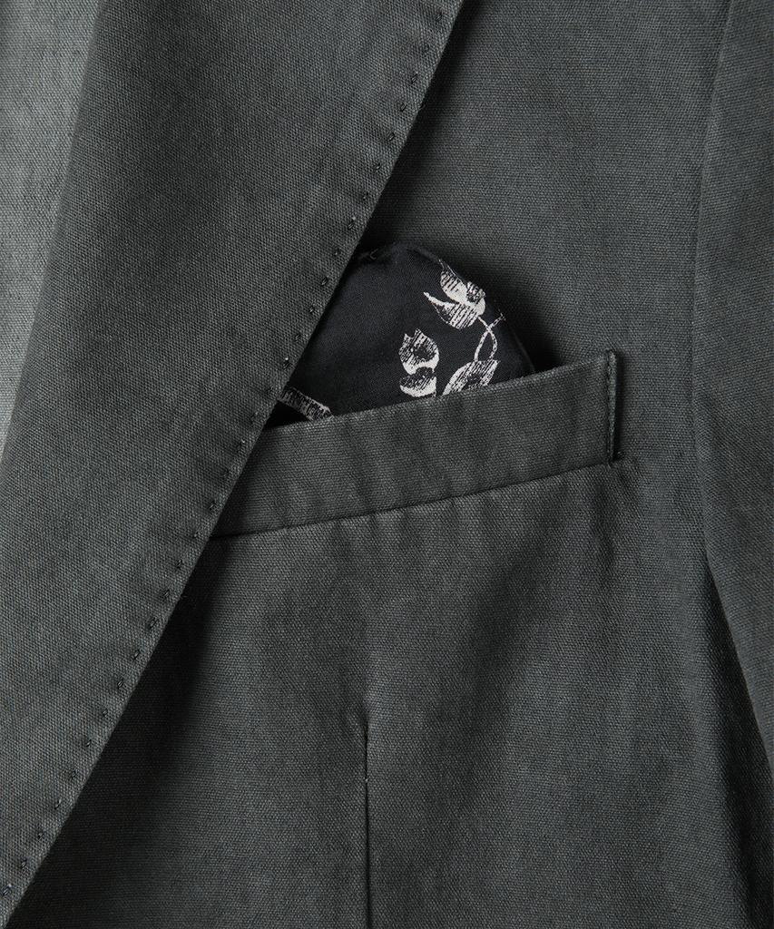 Panicale Charcoal Washed Cotton Jacket