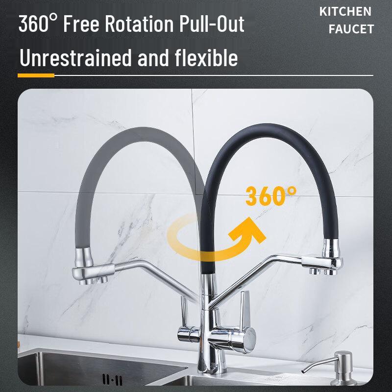 TLXT Wall-Mounted Water Purifying Hot & Cold Faucet