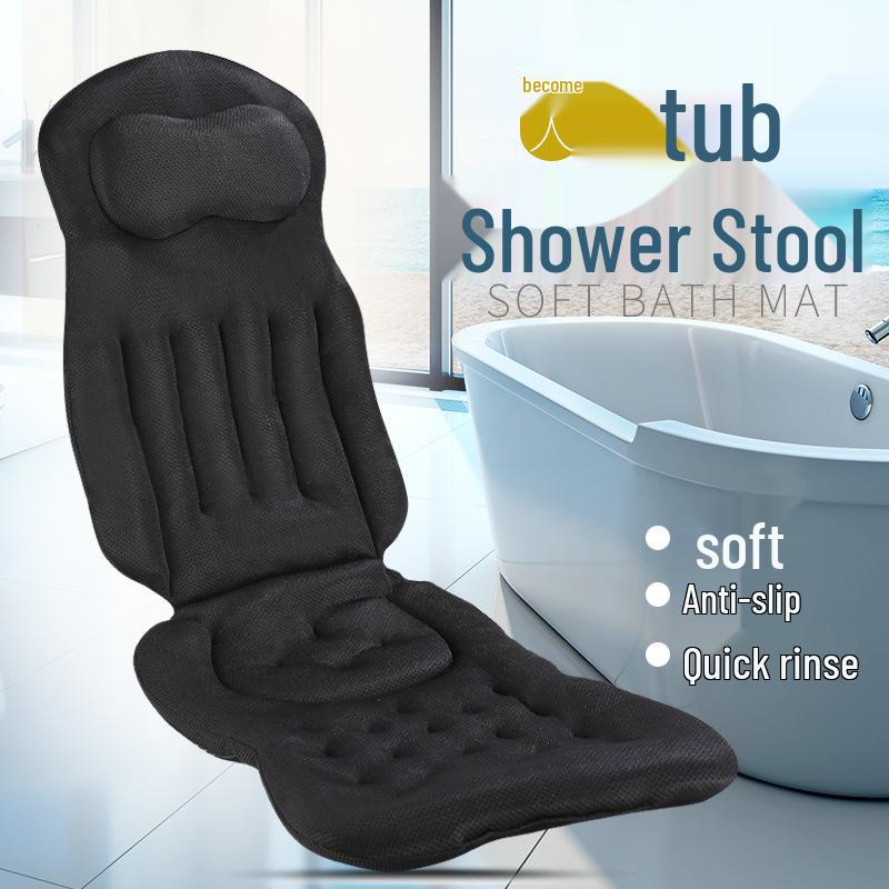 4D Mesh Breathable Washable Adult Bathtub Cushion Mat