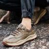 Autumn New Sports Casual Men's Shoes Genuine Leather Breathable Outdoor Hiking Shoes Fashion Fashion Shoes Men