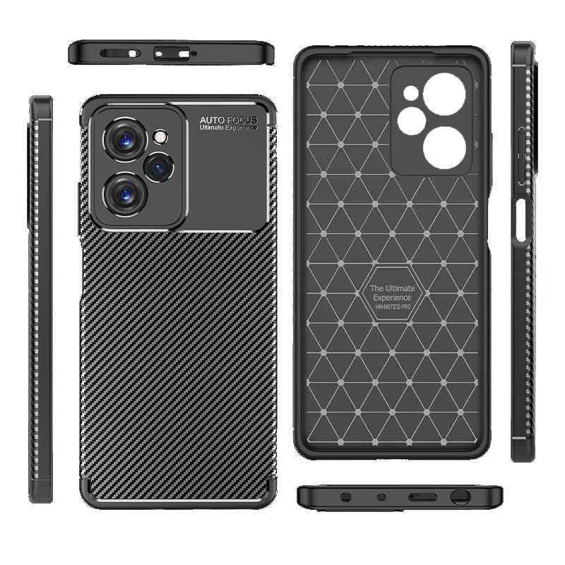 

TPU Cover for Xiaomi Redmi Note 12 Pro Speed 5G/Poco X5 Pro 5G Carbon Fiber Texture Phone Case A