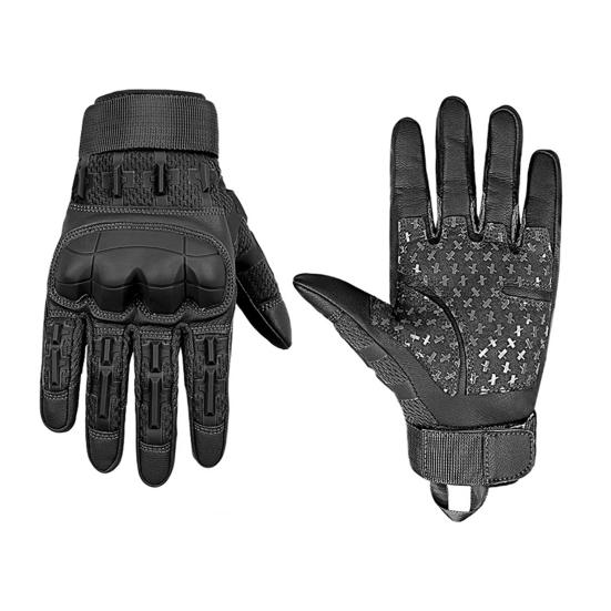 1 Pair Full Finger Tactical Gloves Breathable Anti-Slip Touchscreen Outdoor Climbing Cycling Hunting Camping Airsoft Motorcycle