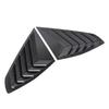 2PCS Rear Side Window Louvers Racing     Vent Scoop Shades Cover Blinds for 4 Series  6 Gran   2020 to 2024