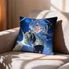 COOL Hoshimachi SSuisei Vtuber   Pillow Case Pattern Printed Pillowcase For Living Room Sofa Cushion Cover