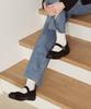 [Customade Woman] 4cm Sporty Mary Jane Sneakers Avery CW0065BK