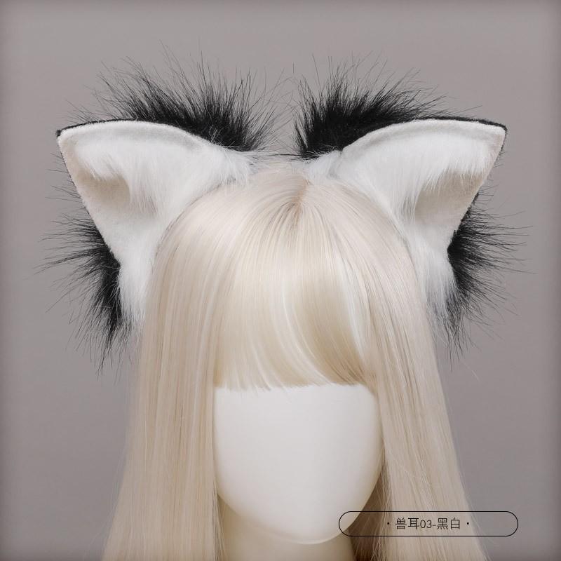 Handmade Plush Fox Tail Cosplay Accessory Anime Conventions Unisex Animal Costume Prop