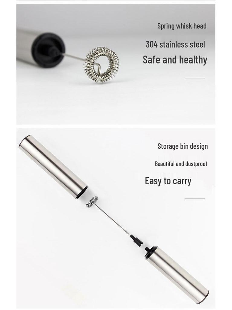 Electric Handheld Milk Frother and Cream Whipper