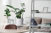 URBI DURO250 low round flowerpot | White