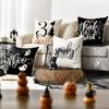 Halloween Pillowcase Devil Cartoon Linen Pillow Print Home Sofa Pillowcase Cushion