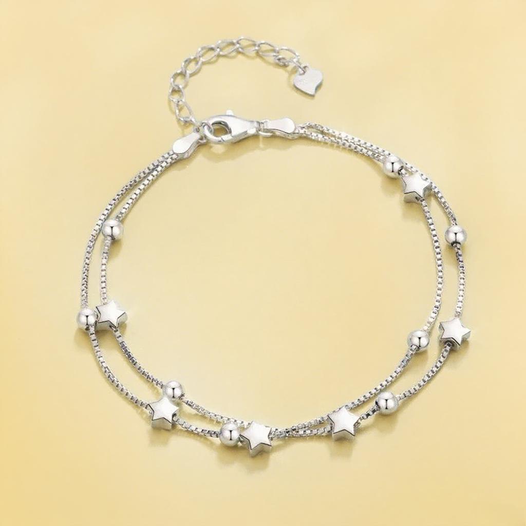 925  Silver 6MM Chain Bracelets For Women Men Fashion Simple Geometric Hollow Lobster Clasp Bracelet Engagement Jewelry