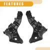 LH RH Side Front Bumper Support Bracket 1 Pair  for Toyota Corolla 2004-06