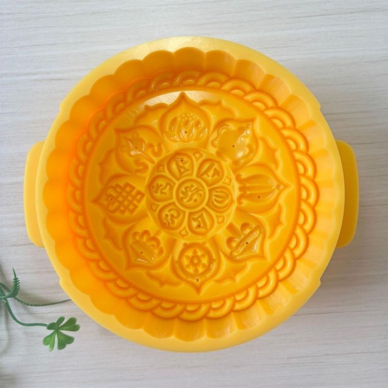 ABS Mooncakes Molds With Adjustable Thickness And Height Baking Mould For Homemade Pastries And Cookie