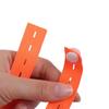 10pcs Flat Storage Elastic Band With Button Hole Binding Belt Binding Strap  Lazy