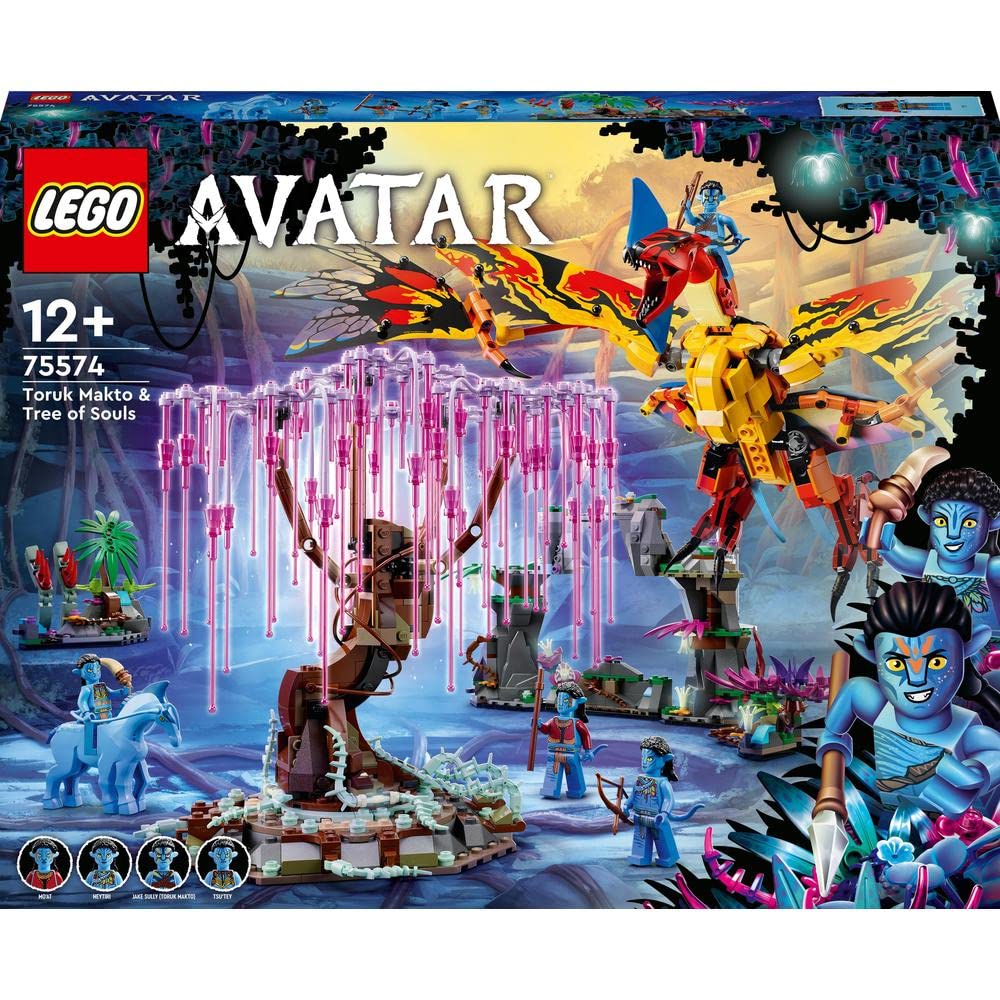 LEGO Avatar: Tolk Macht und der Baum der Seelen, 75574, Spielzeugblock, Geschenk, Fantasy-Film, Jungen, Mädchen, ab 12 Jahren