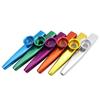 Metal Kazoos Lightweight Kazoo W/ Case Flute Lightweight Harmonica Mouth Flute For Guitar Instrument Ukulele Lovers Instrument