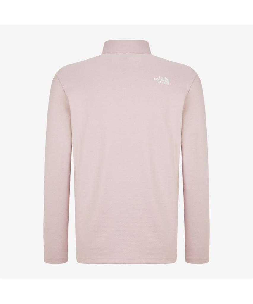 Noseupeiseu Nt7Lq53E Basodino Long Sleeve Zip Tee Pale_Pink