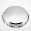 Silver Plate Cake Baking Pan Spaghetti Business Kitchen Round Stainless Steel Dish