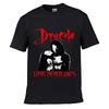Dracula Love Never Dies Gothic Couple Graphic Unisex Summer TShirt Top