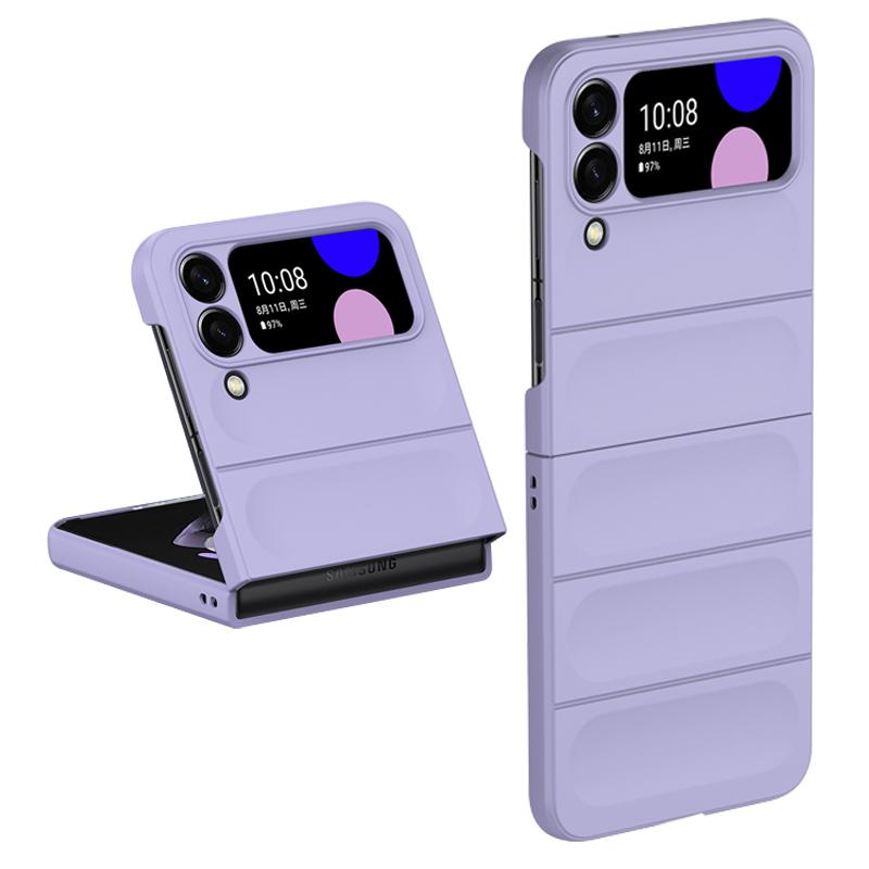 Cell Phone Cover for Samsung Galaxy Z Flip3 5G,Skin-touch Rugged Hard PC Phone Case