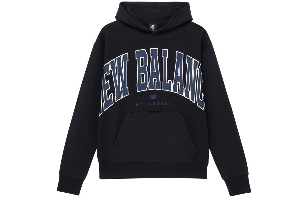 New Balance Sweatshirts Unisex Black Hooded Moderate Other UT31550-BK XL