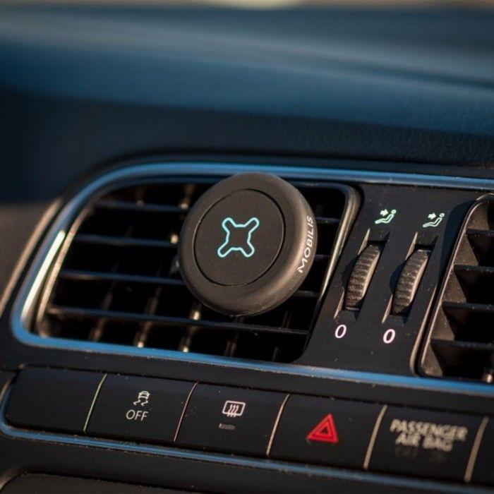 Accessoire Automobile - MOBILIS - U.Fix - Montage Ventilation D'air - Couleur Noire - Plastique