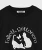 FALLETT Nero Fly Short Sleeve Tee Black