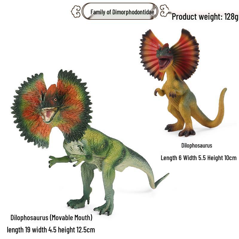 Jurassic Dinosaur Toy Set: Mosasaurus, T-Rex, Spinosaurus & Velociraptor Models