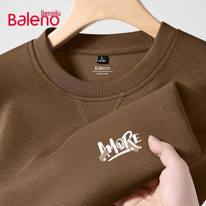 Baleno Men's Round Neck Graphic Sweatshirt
